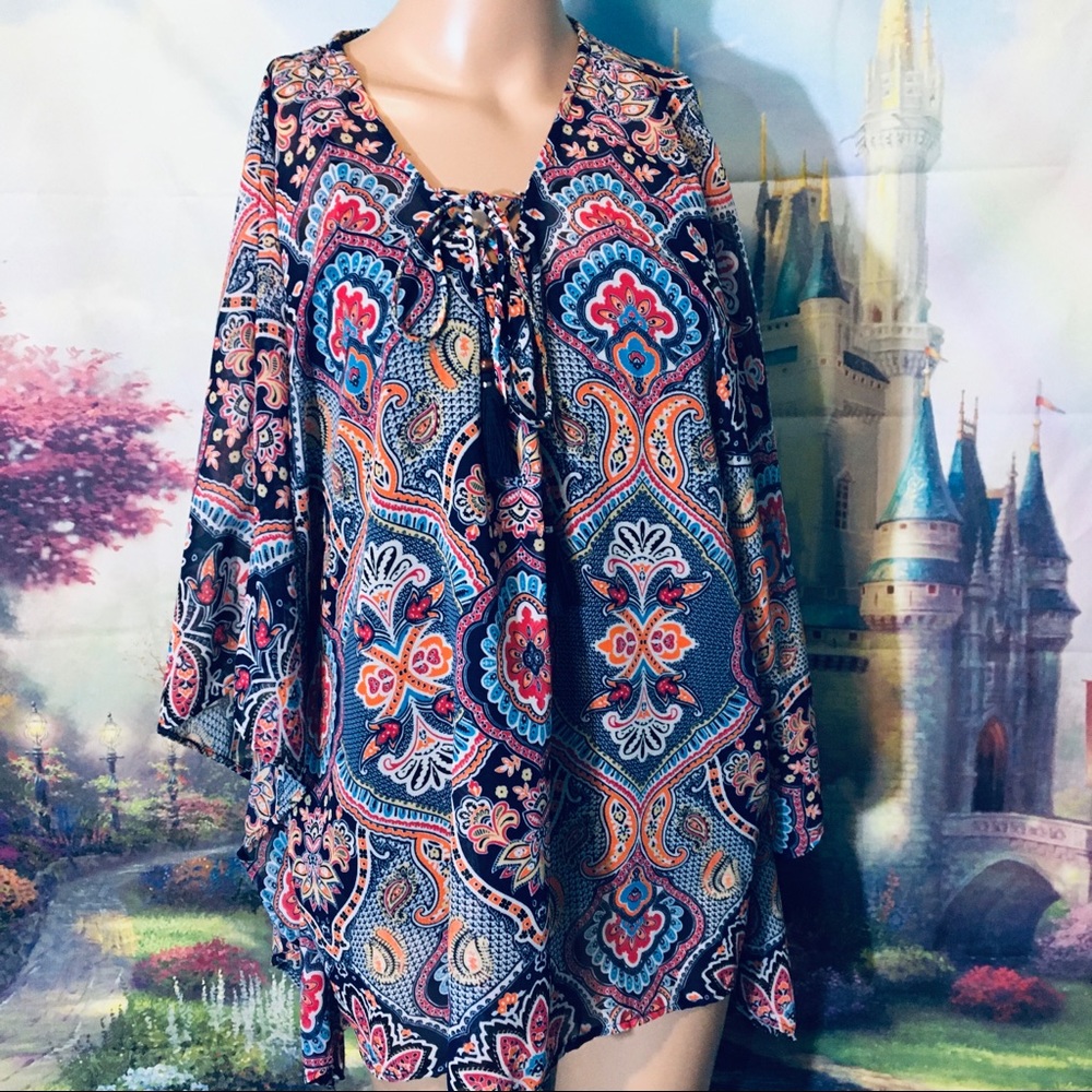Westport 1962 Sheer Large Blouse
